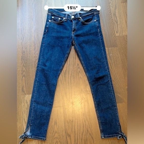 Rag & Bone Bow Ankle Stevie Jeans size 28 - Picture 10 of 13